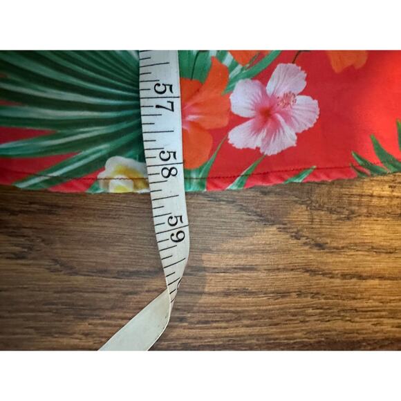Viva Aviva Ixora Hawaiian Maxi Slip Dress Women’s Size 2 – Tropical Vacay Style - Picture 10 of 10